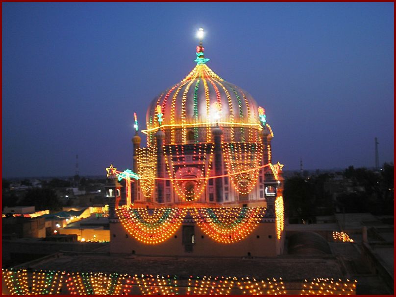 Mazzar Shareef of Hazrat Khwaja Peer Pathan R.A and  Hazrat Qibla Khwaja Allah Baksh Tonsvi R.A
